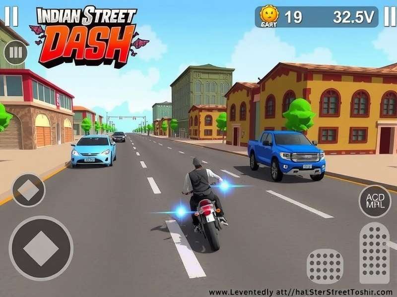 Indian Street Dash Gameplay